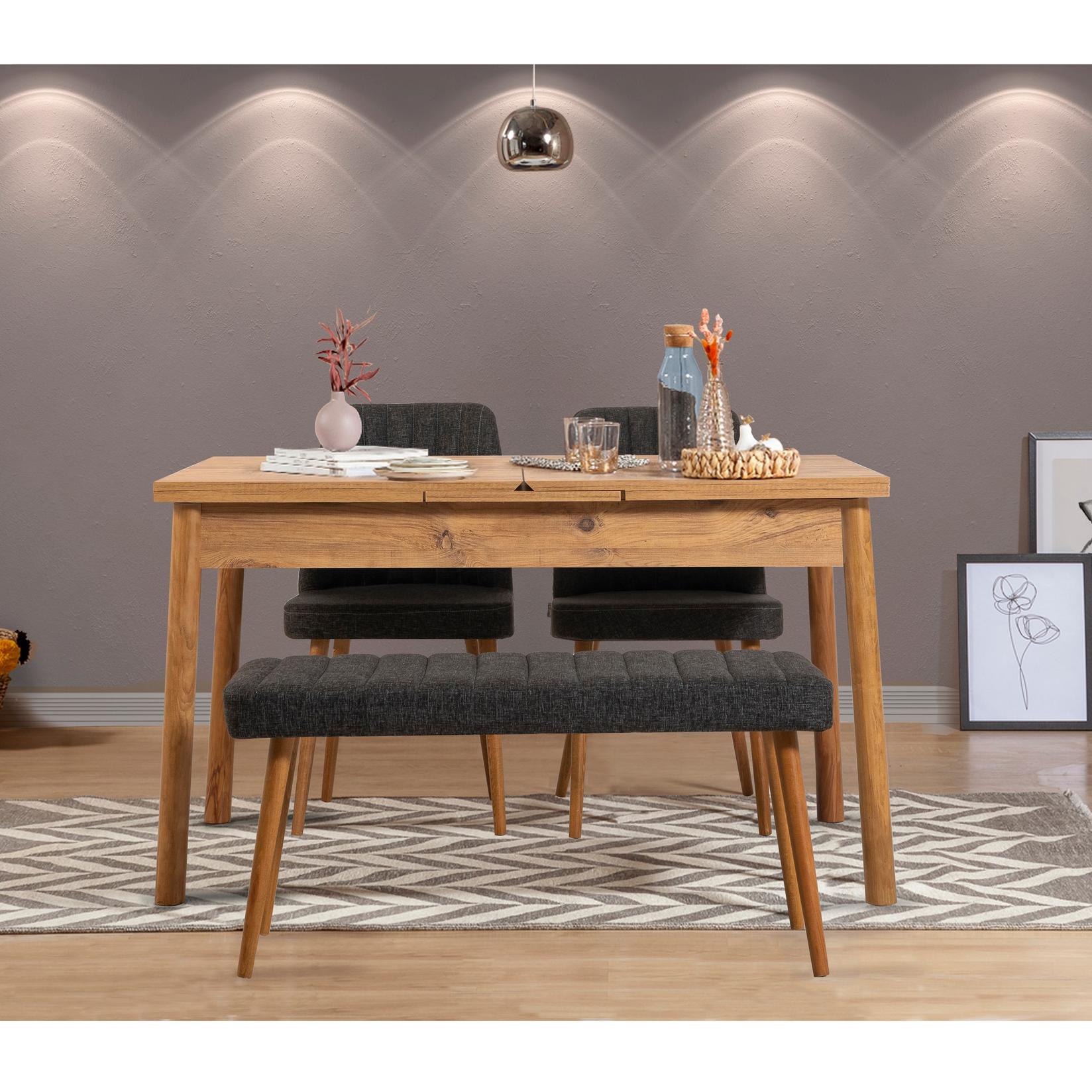 Трпезариски сет Hanah Home Santiago, бело-син