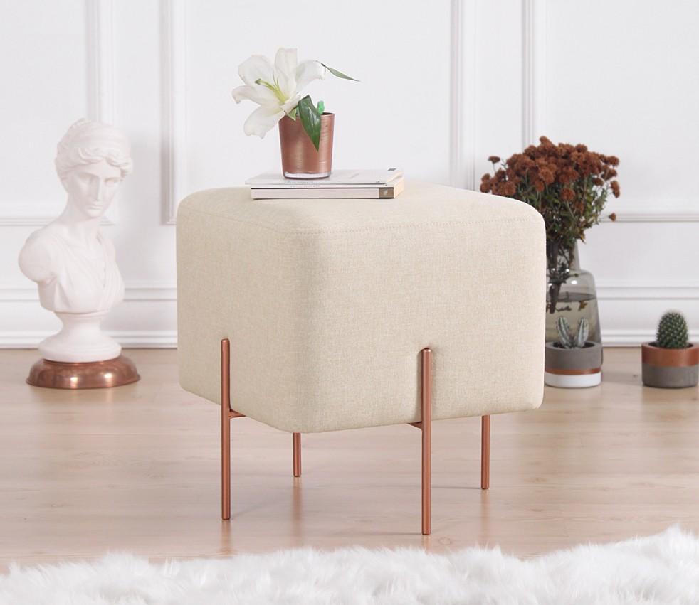 Столче за софа Atelier del 40x42x40 см, зелено