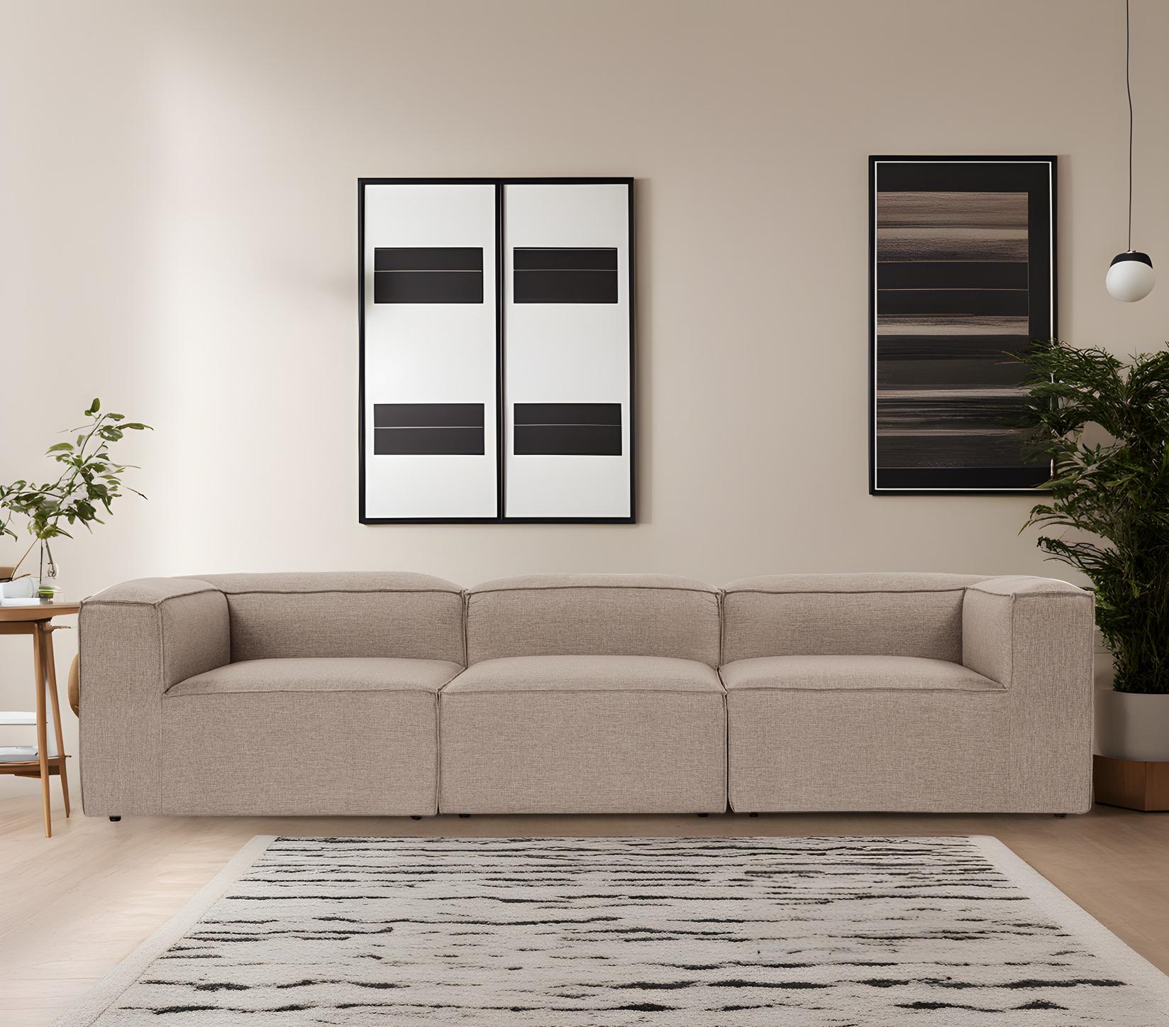 Atelier del Sofa Trosed Fora 3, 296x66cm беж