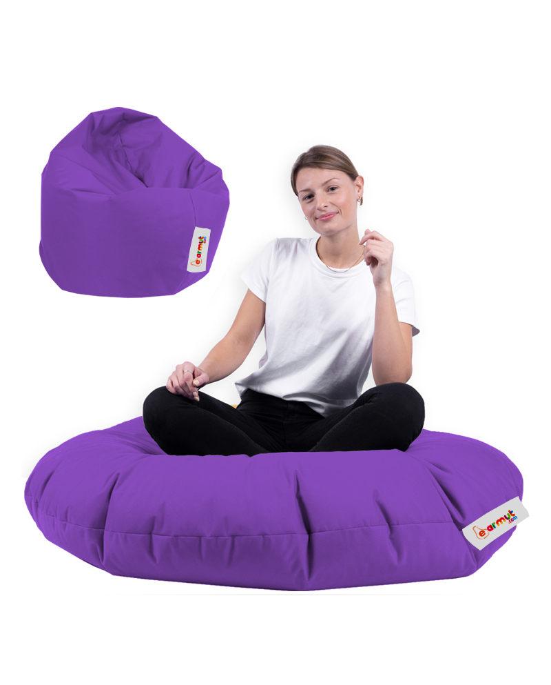Торба за перниче Atelier del Sofa Lazy Bag Iyzi 100, црна