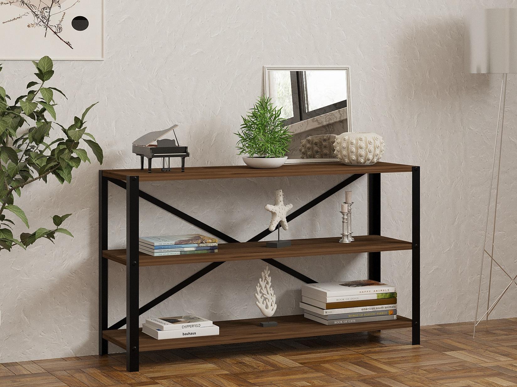 Полица Hanah Home 103x60​x29.5cm даб