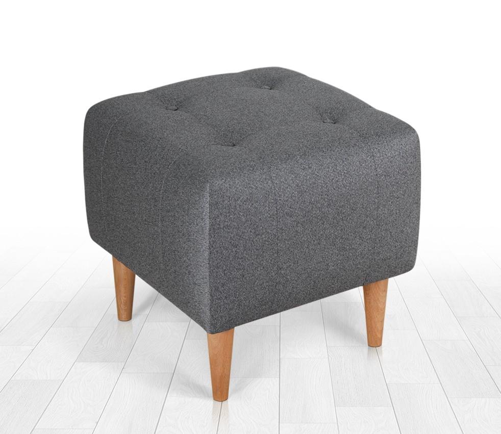 Столче за софа Atelier del 43x43x43 см, кафеаво