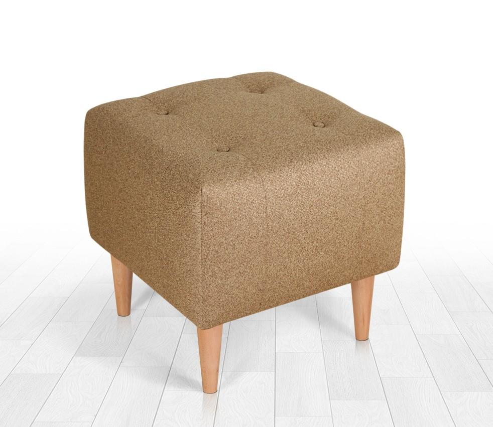 Столче за софа Atelier del 43x43x43 см, кафеаво