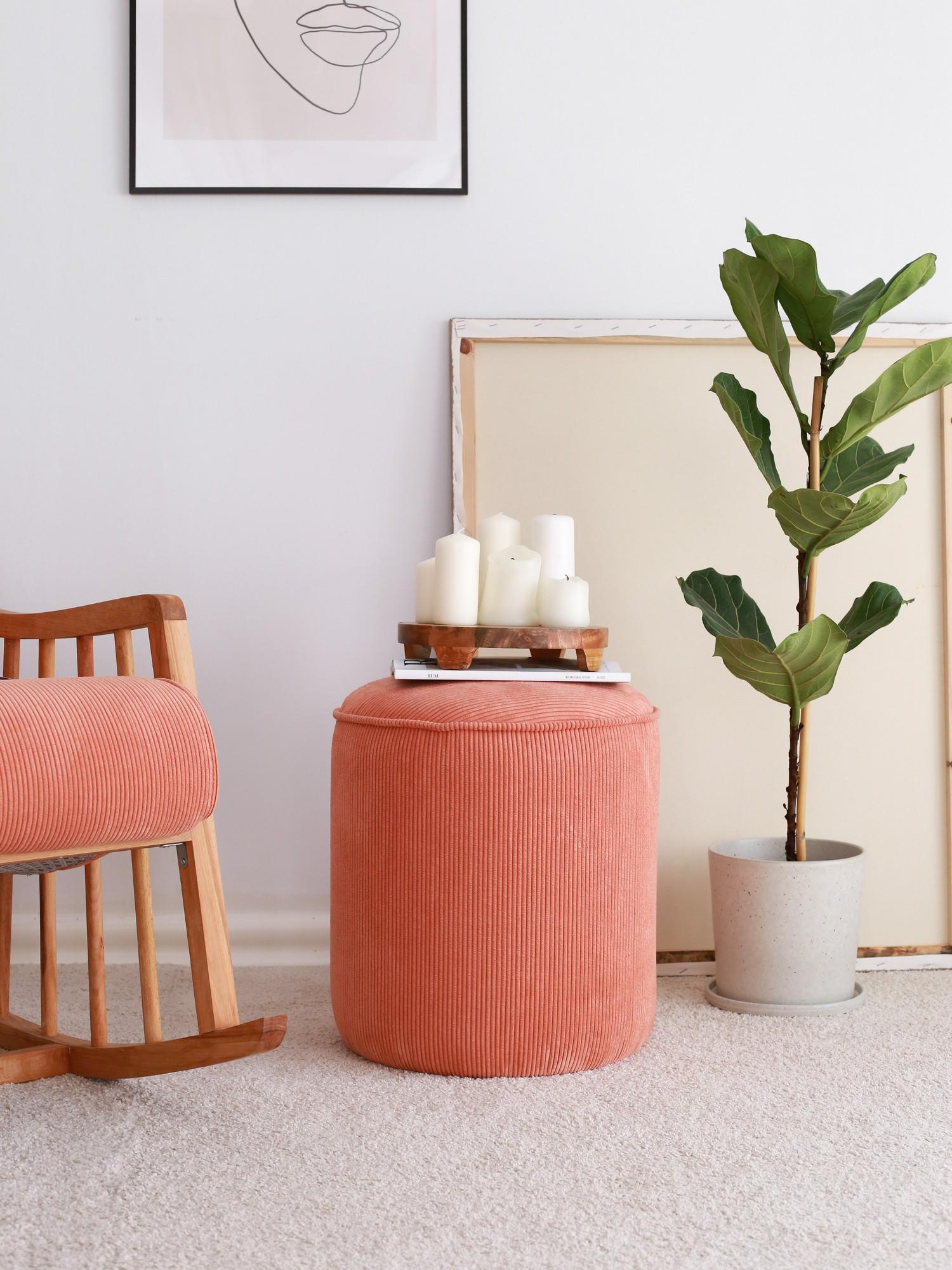 Столче „Ателје дел Софа" 43x45 см, крем