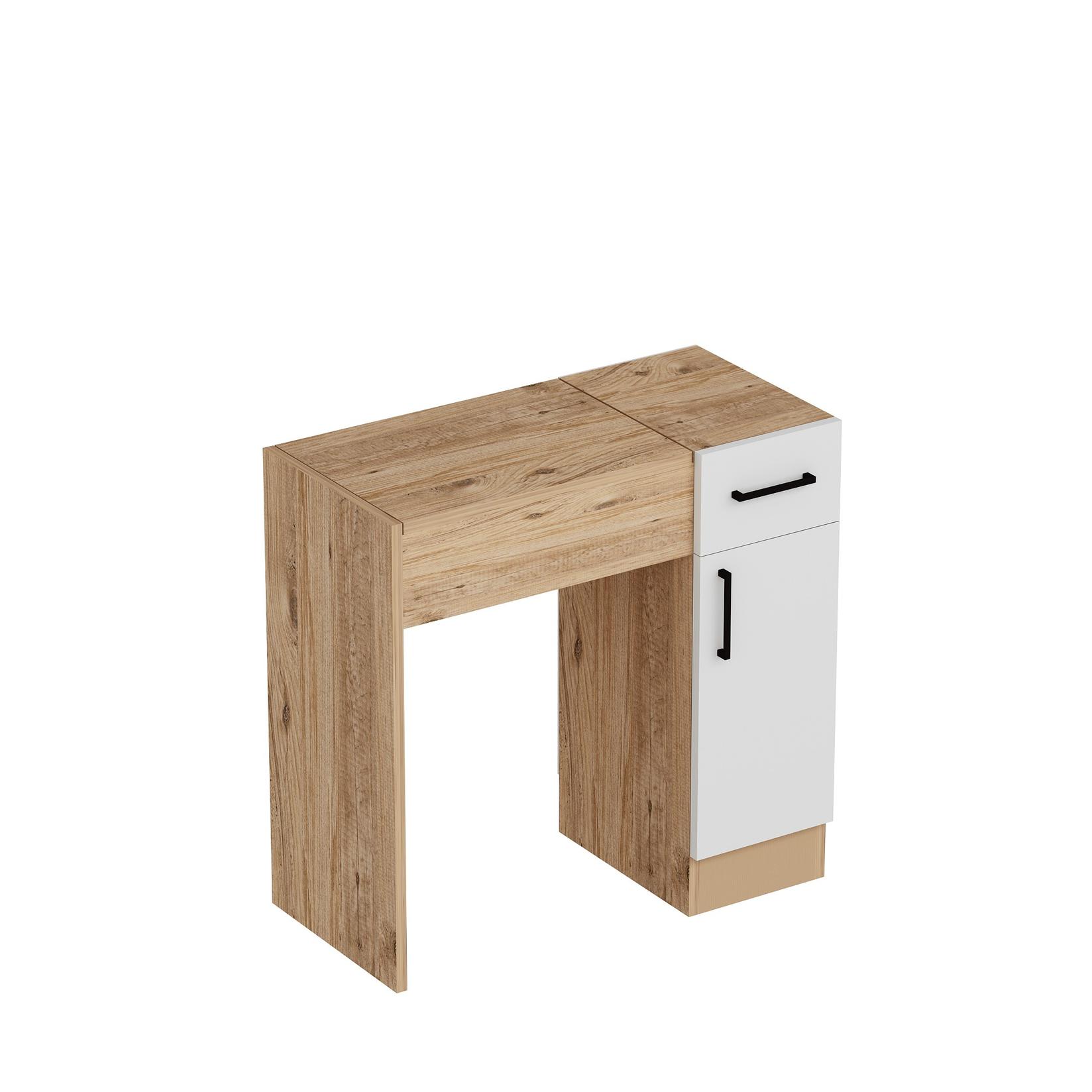 Hanah Home Тоалетна маса 108 x 77 x 37,3 cm, Беж