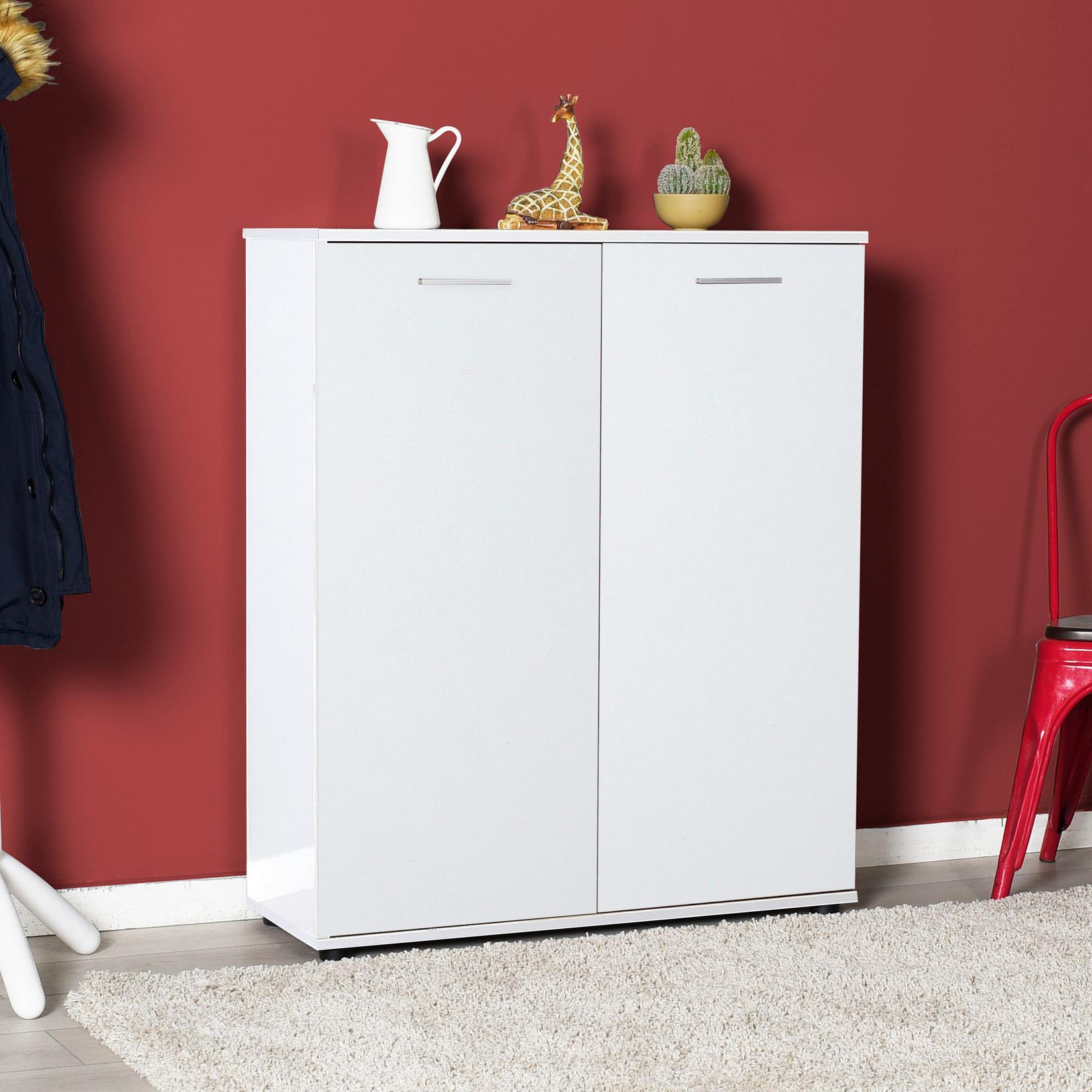 Полица за чевли Hanah Home 91x108x35cm бела