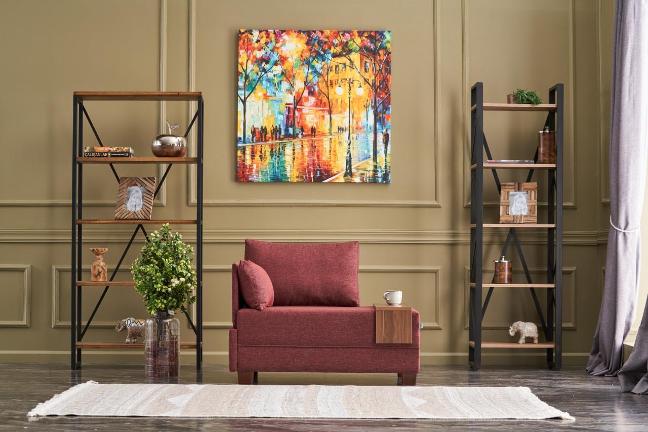 Фотелја „Ателје дел Софа" 100x80x75см Антрацит