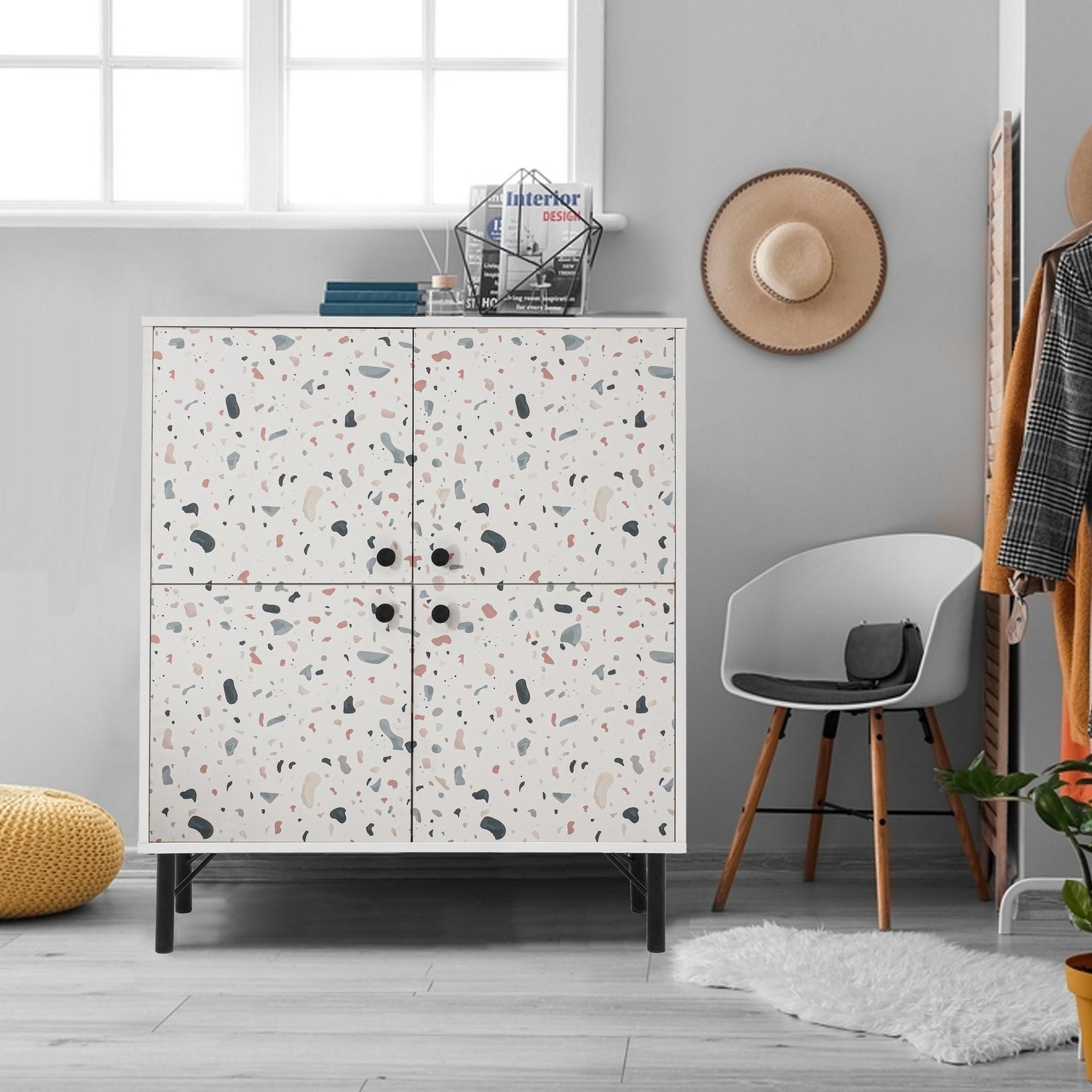 Hanah Home Commode Multilux Article 95x111x36cm Шарена