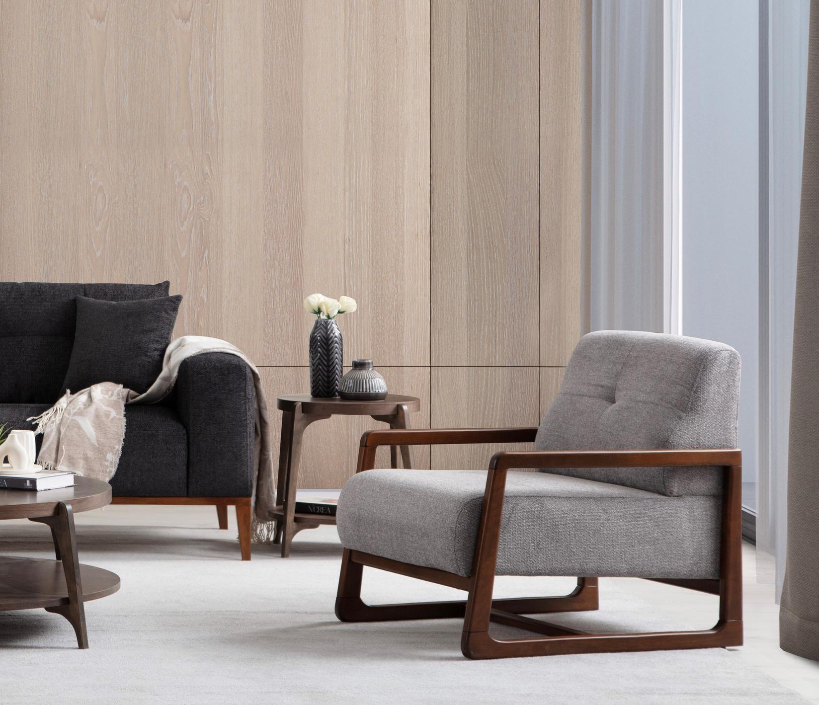 Фотелја „Ателје дел Софа" Атена Бержере 60x81x72 см беж