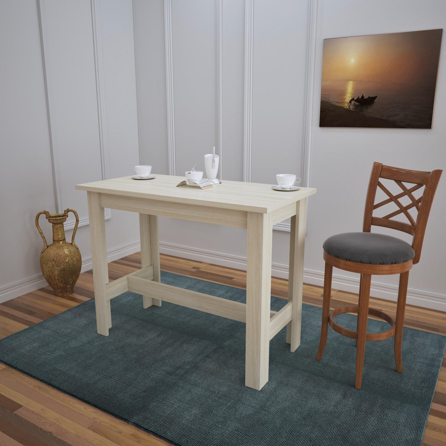 Трпезариска маса Hanah Home Barra 120x93x60cm даб
