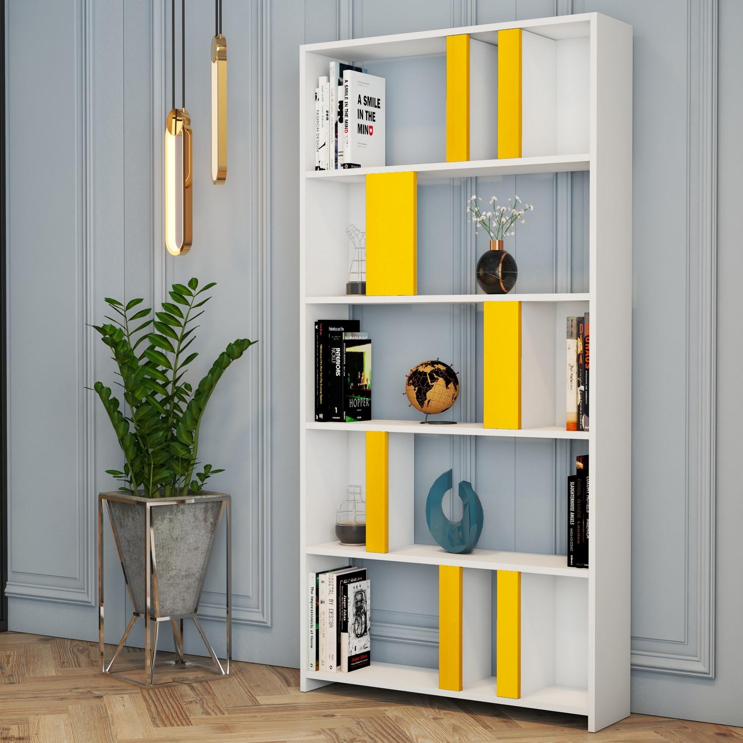 Полица Hanah Home 90x180x20cm бела