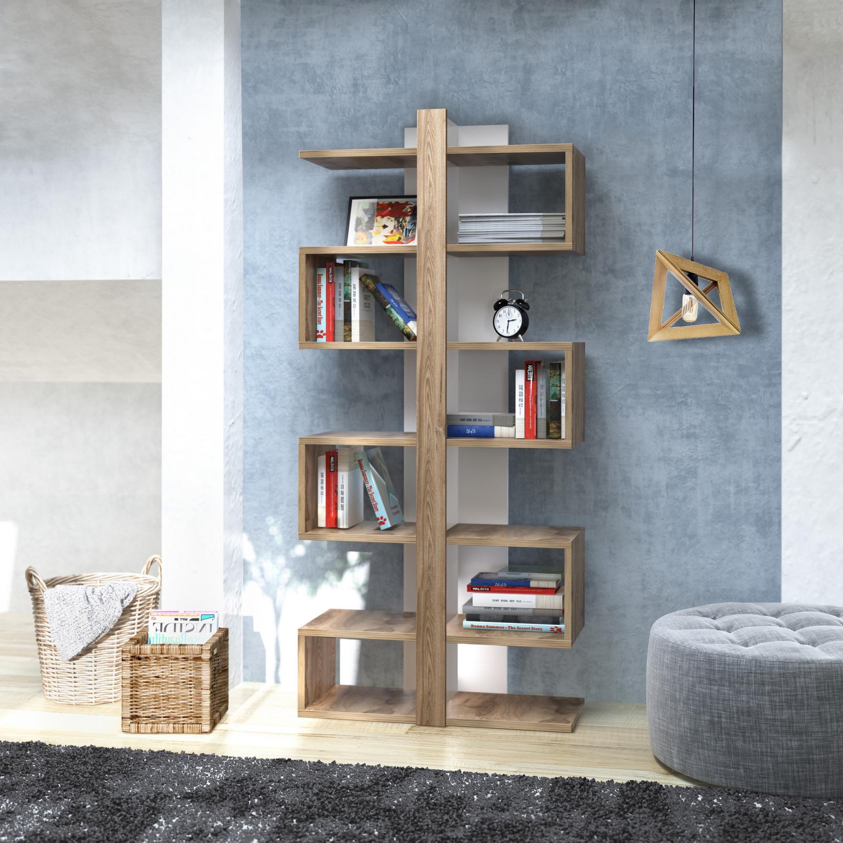 Полица Hanah Home 78x170x29.5cm даб