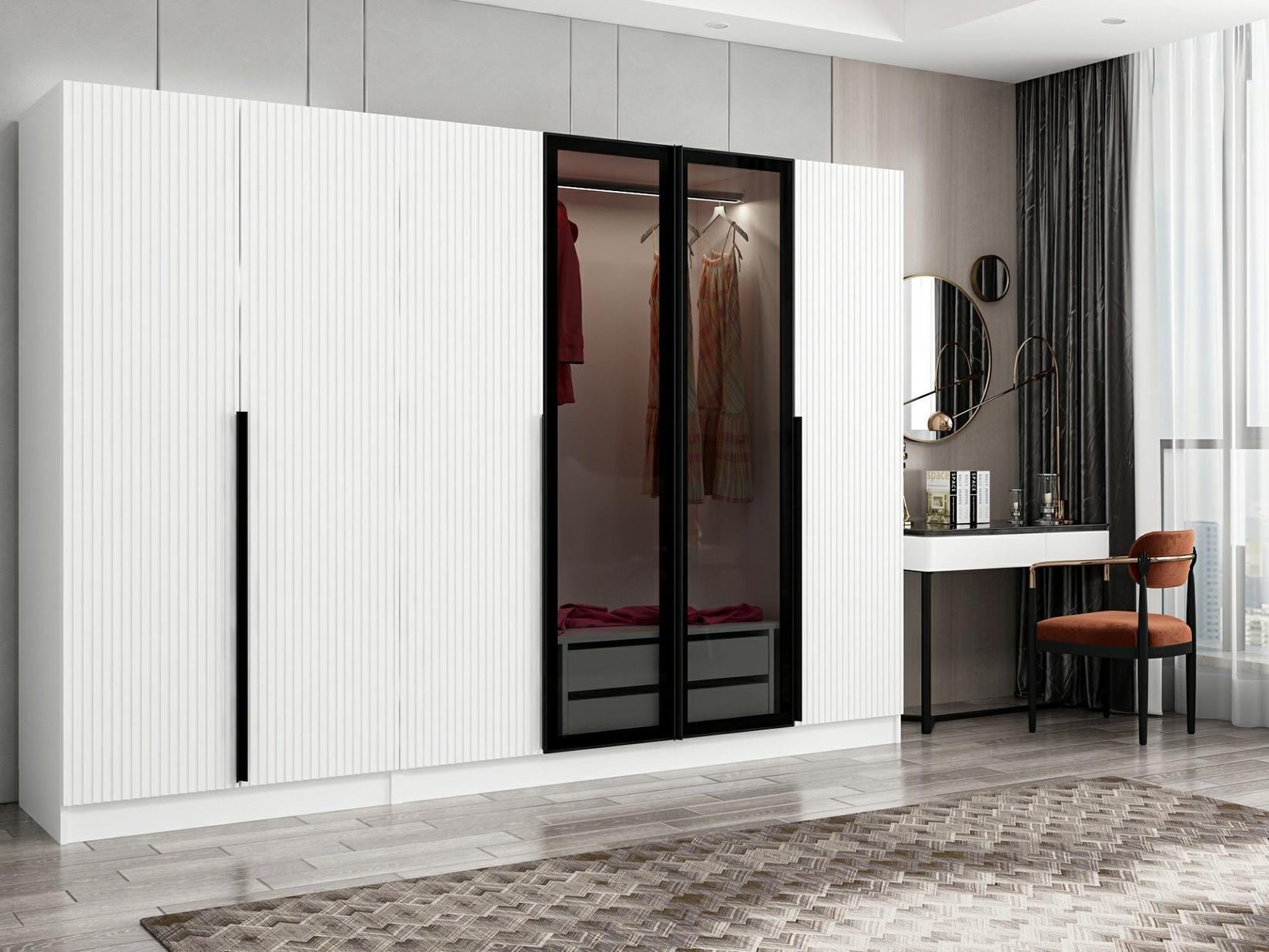 Гардеробер Hanah Home Kale Plus 270x210x52 см Сива