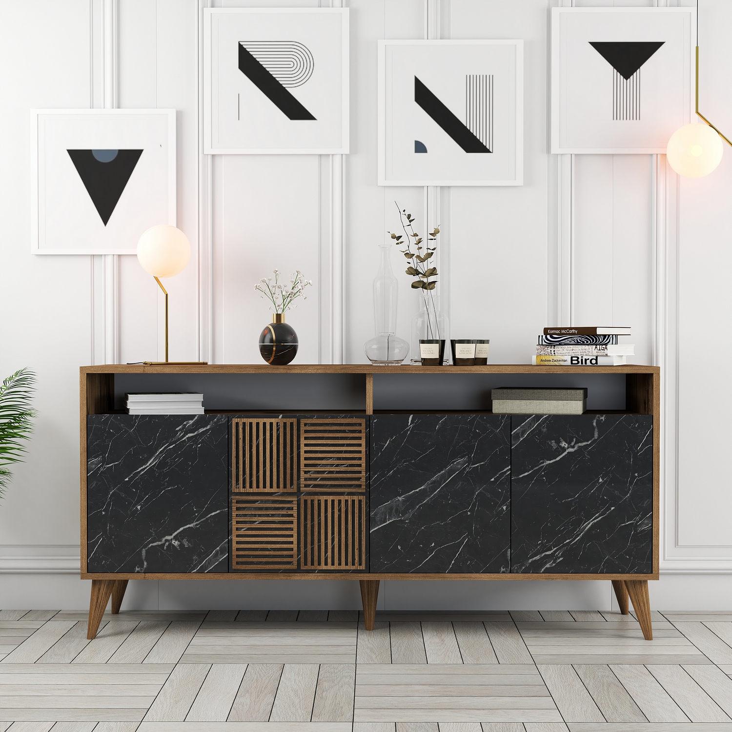Комода Hanah Home Milan 160 160x78x35cm Орев