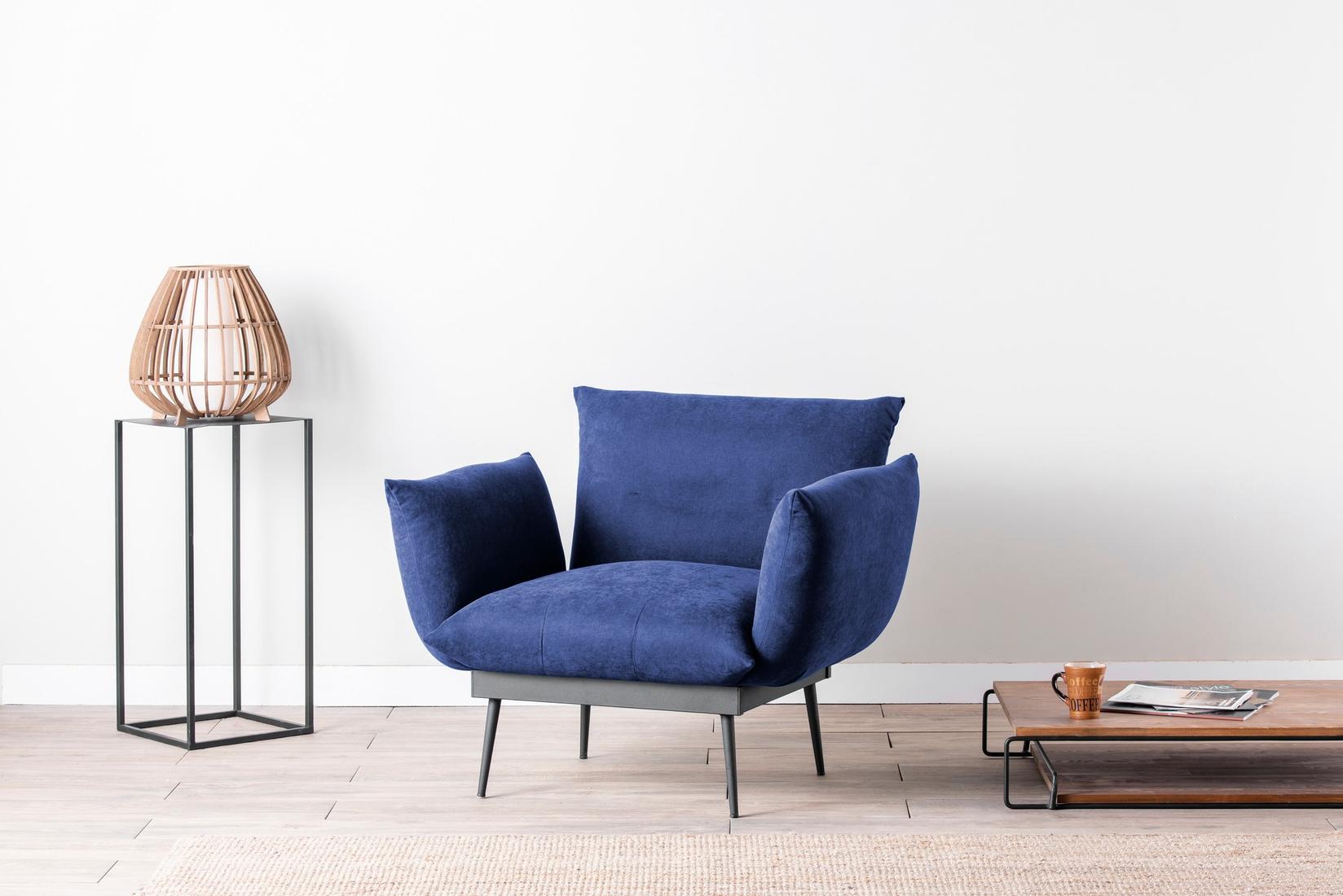 Фотелја Atelier del Sofa Jax 90x95x80cm темно црвена