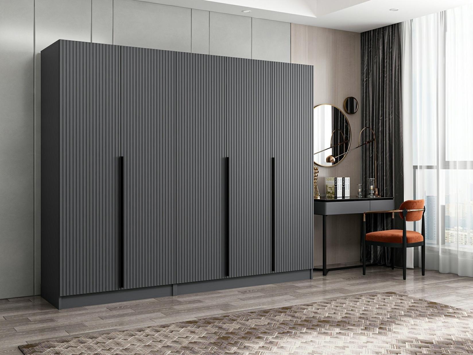 Гардеробер Hanah Home Kale Plus 225x210x52 см Бела