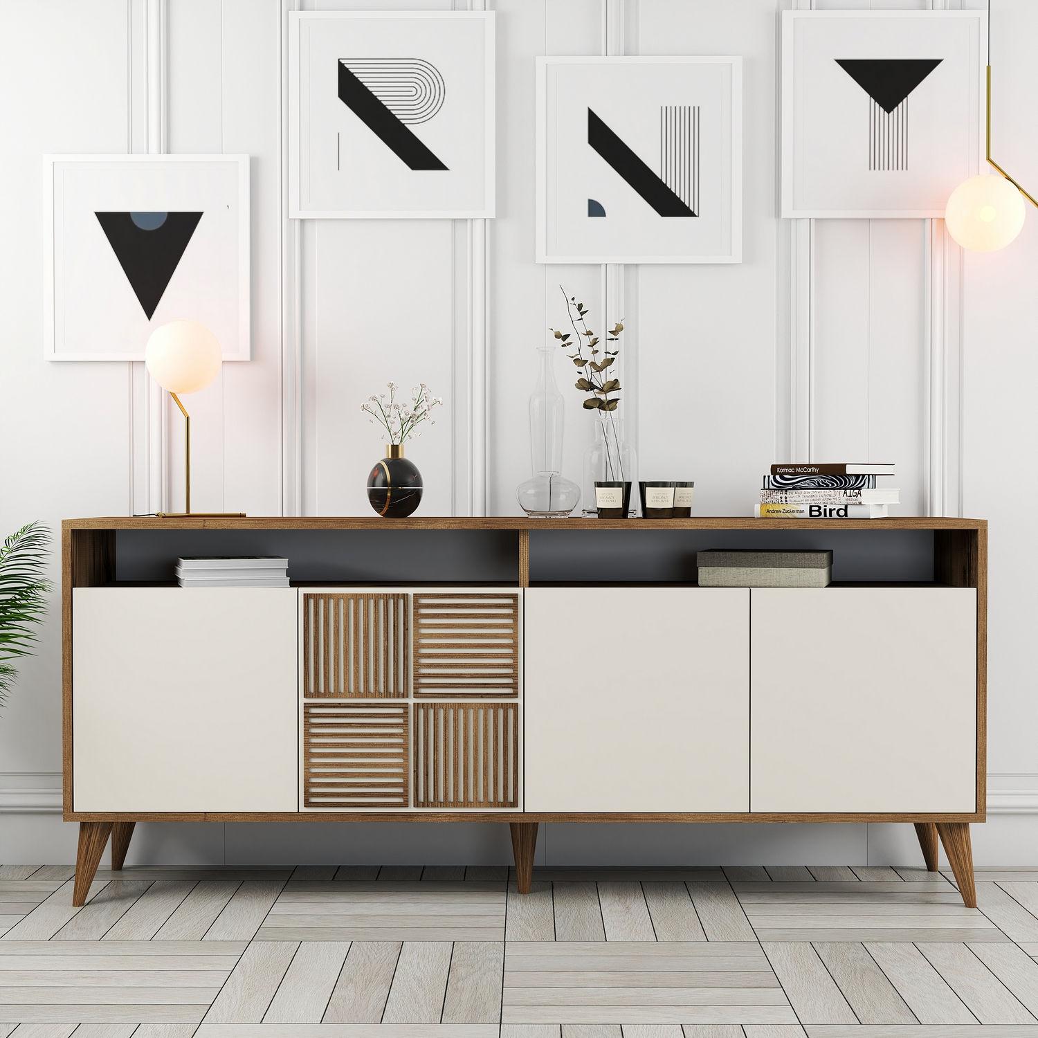 Комода Hanah Home Milan 160 160x78x35cm Орев
