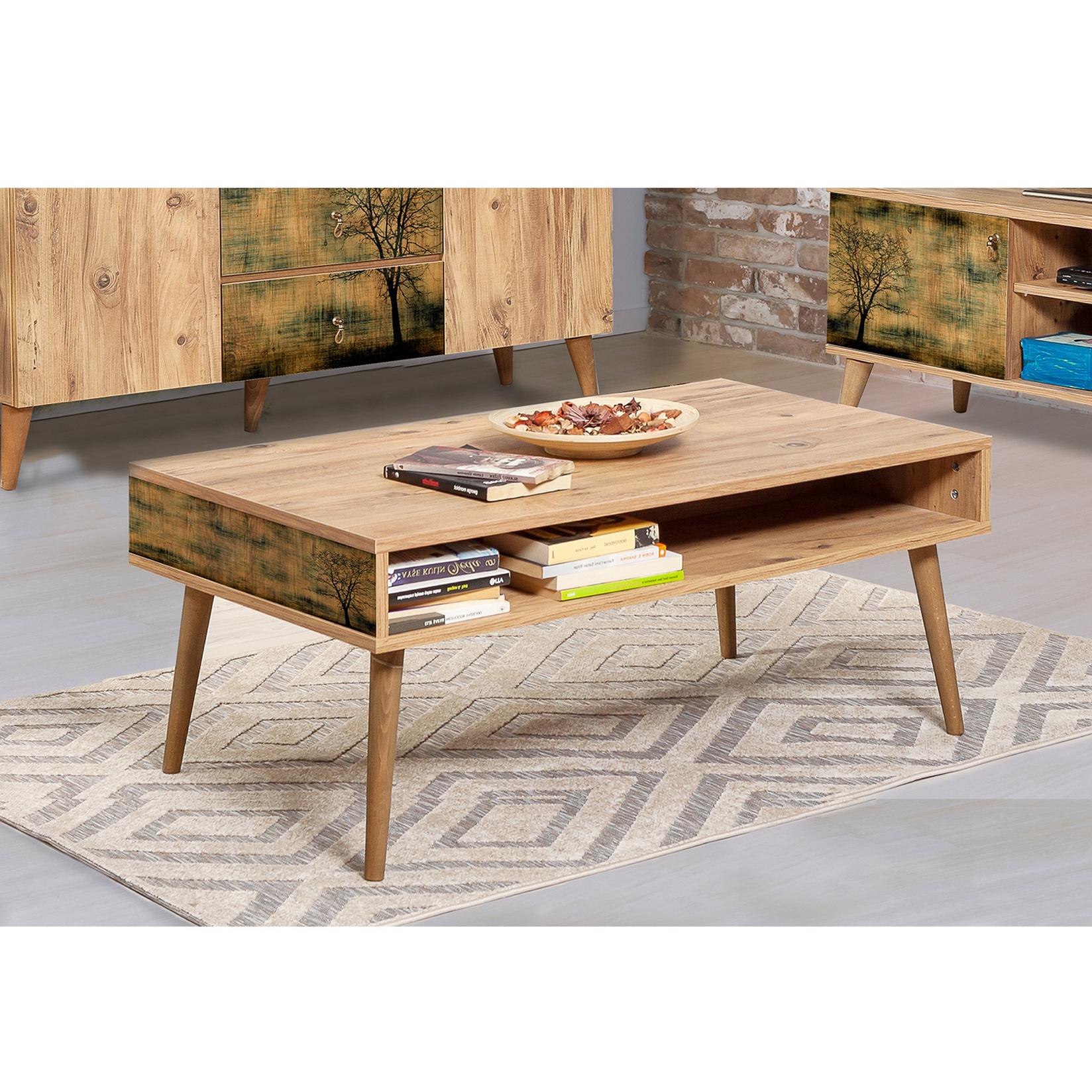 Маса Hanah Home Club Viva 110x45x60 см беж