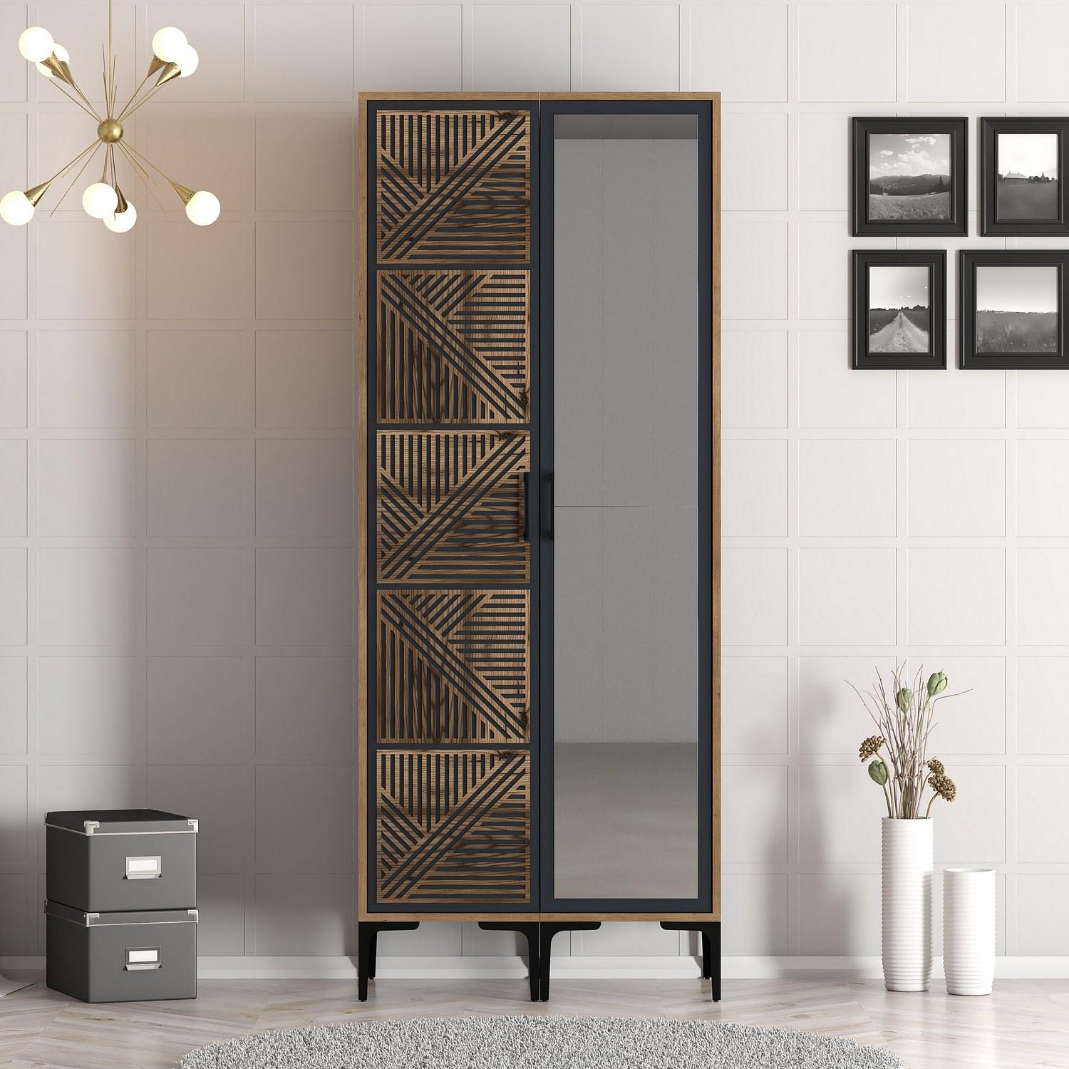 Hanah home гардероба Kumsal PR 80x47,5x201cm Орев