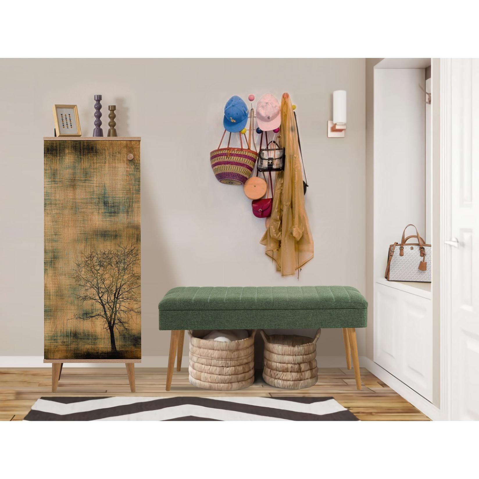 Комплет за чевли и клупа Hanah Home за ходник