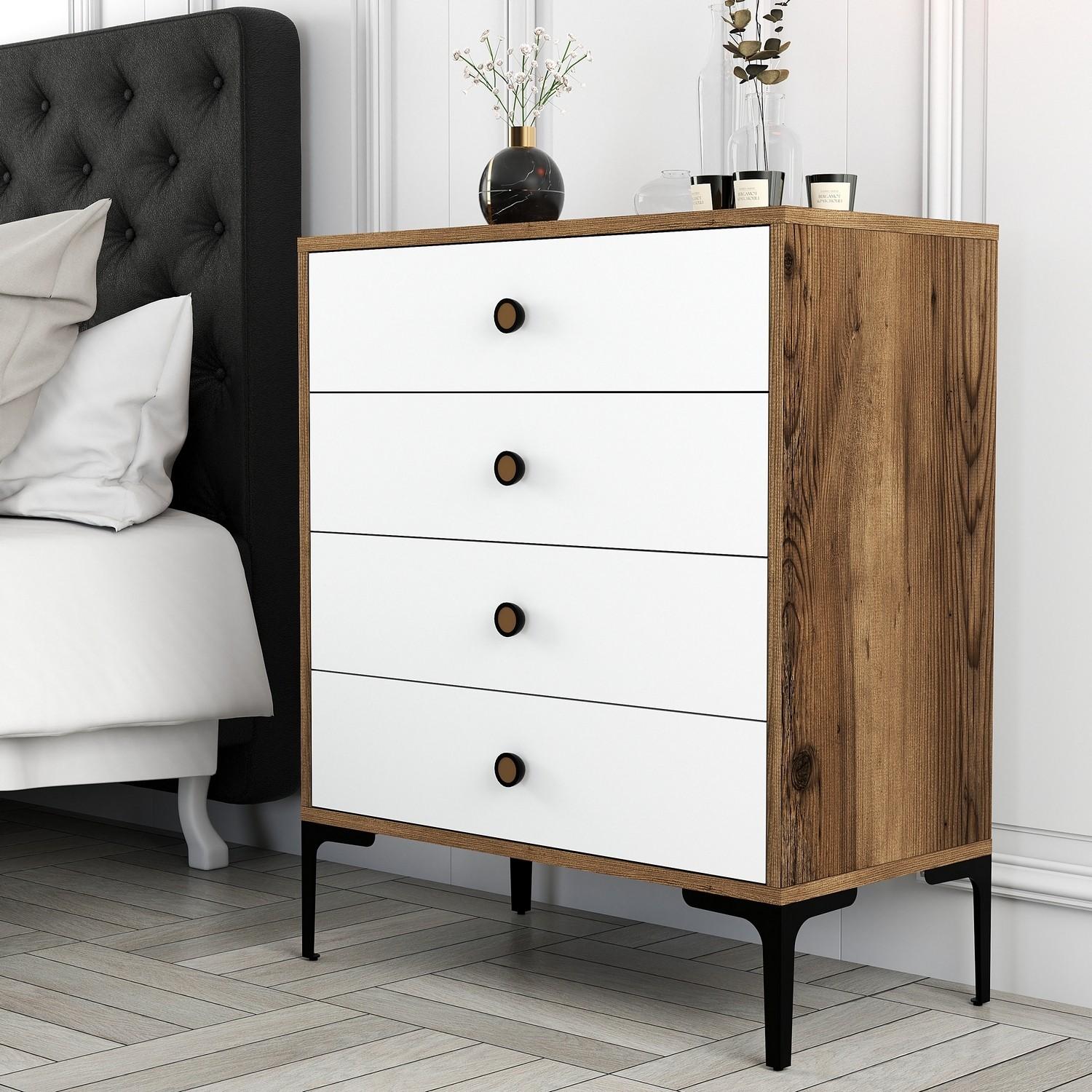 Комода Hanah Home Lisbon 536 76x90,7x40cm Орев