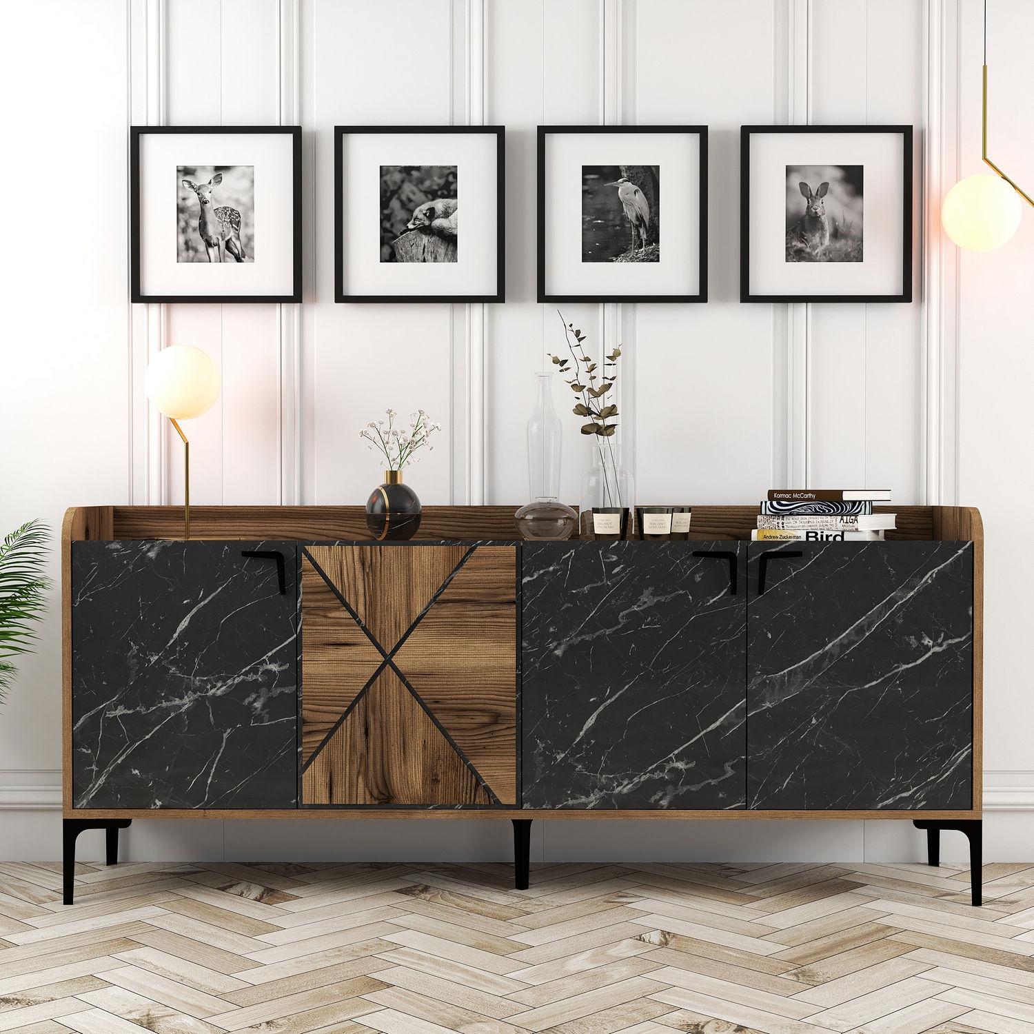 Комода Hanah Home Venice 180x78x35cm орев