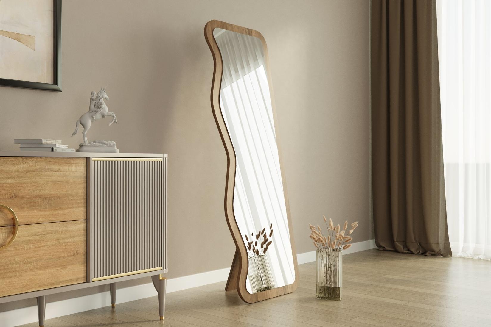 Огледало за дома „Хана" црно