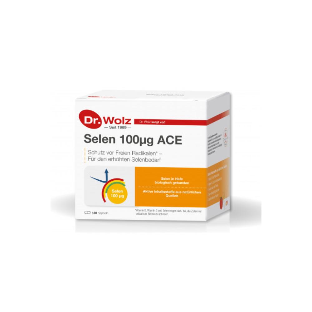 DR. WOLZ Селен АЦЕ 180капсули