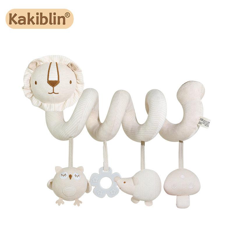 KAKIBLIN Висечка Спирална Играчка од Органски Памук за Бебе