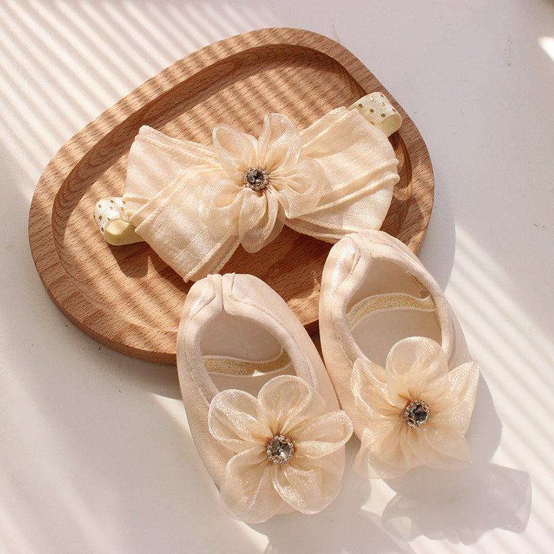 Сет Бебешки Чевлички и Трака за Глава