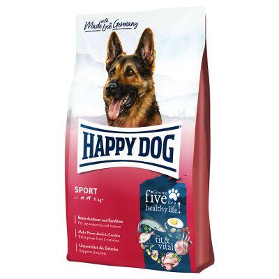 HAPPY DOG Сува храна за кучиња  fit & vital – Sport -14кг