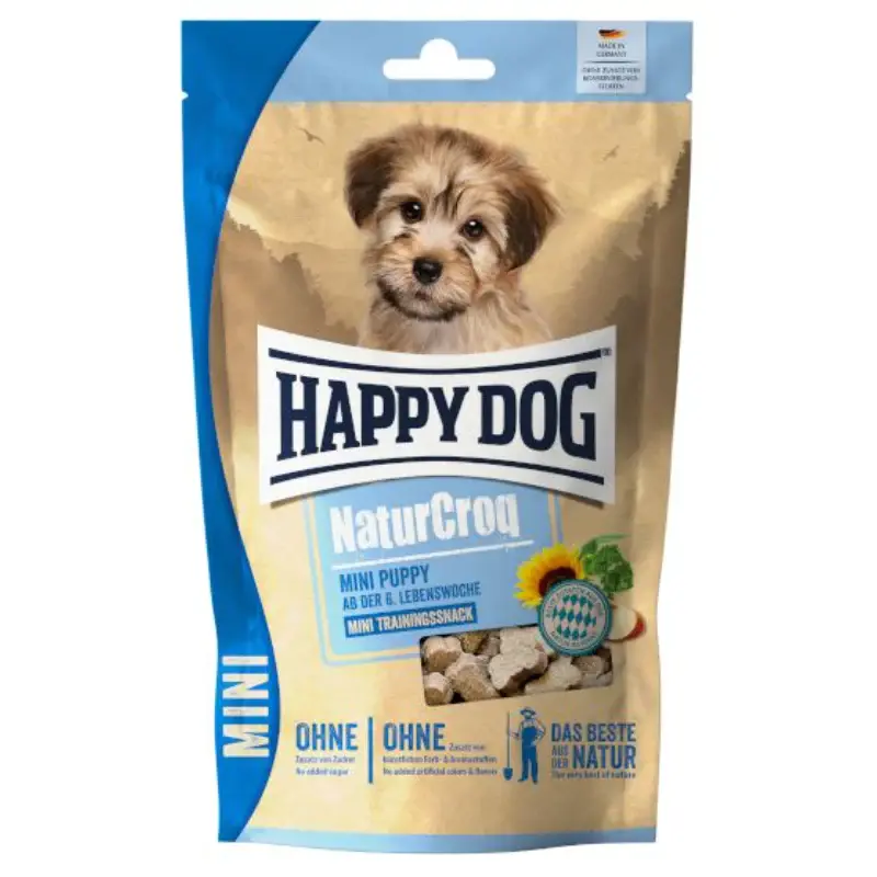 HAPPY DOG Грицки за кучиња NaturCroq Mini Puppy Trainings snack 100гр