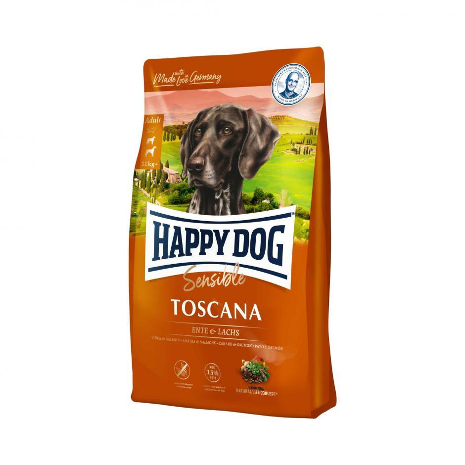 HAPPY DOG Сува храна за кучиња  Sensible Toscana -12,5кг