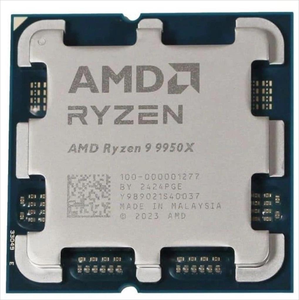 AMD Процесор Amd Ryzen 9 9950X, 16 Core, 5,7Ghz 80Mb W/ Amd Radeon Graphics, S.Am5 100-000001277, Tray