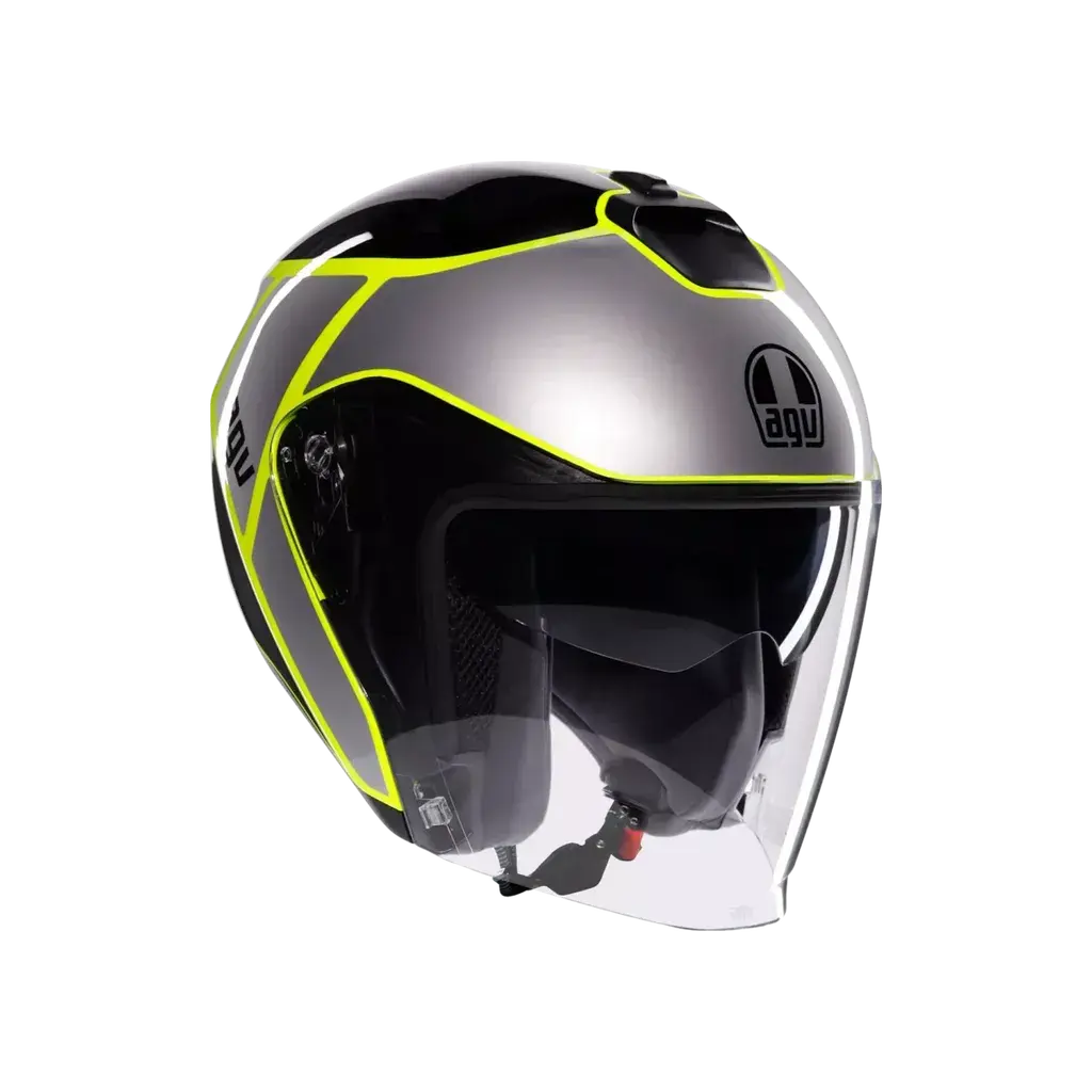 AGV Кацига AGV IRIDES DAVAO, сребрена, S