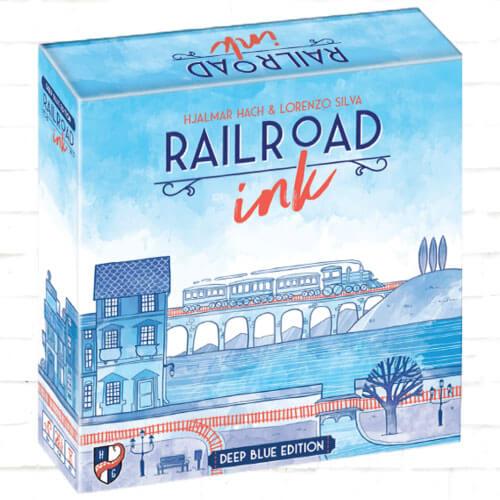 Horrible Guild Railroad Ink: Deep Blue Edition Друштвена игра