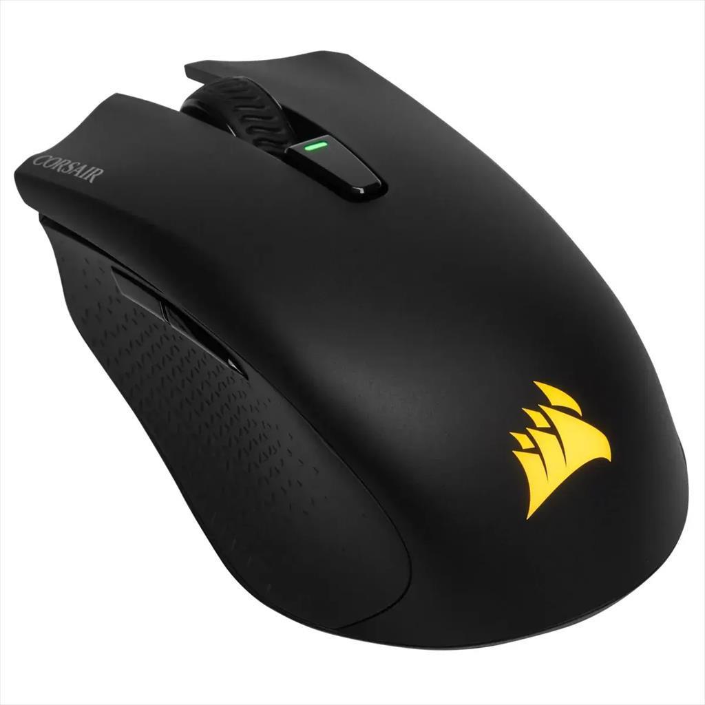 CORSAIR Глувче Бежично Усб  Corsair Hapoon Rgb Gaming Mouse 2.4Ghz+Usb, Carbon, Pmw3325, Ch-9311011-Eu