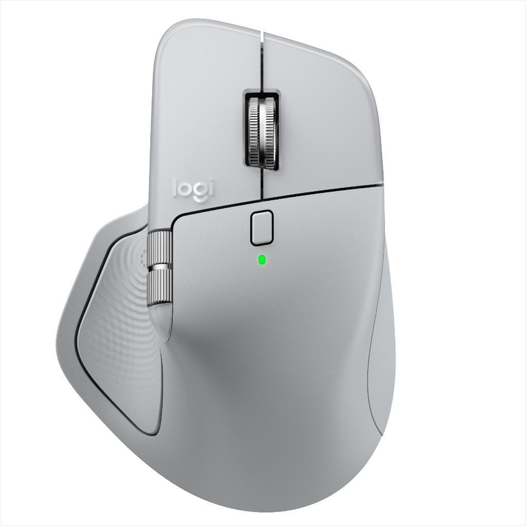 LOGITECH Глувче Бежично Logitech Mx Master 4 W/Bluetooth Multi-Device, Pale Gray, Bolt, 910-007563