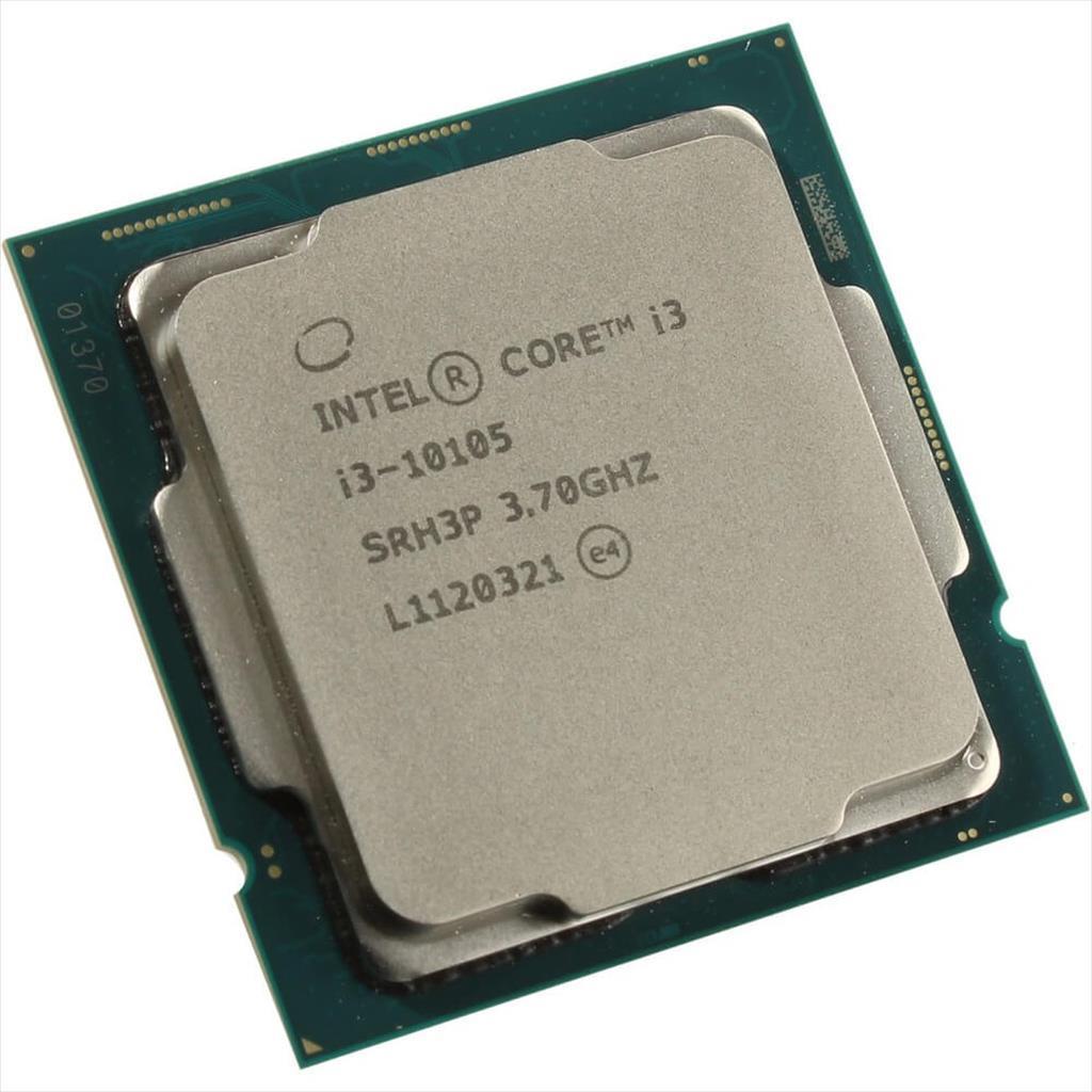INTEL Процесор Intel I3-10105 3,7Ghz Quad Core 6Mb S.1200, Tray, Cm8070104291321