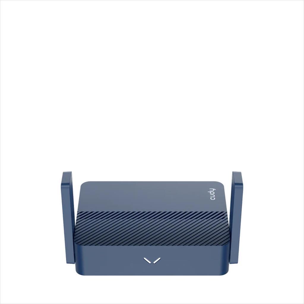 CUDY Безжичен Рутер Dual Band Wi-Fi 6 Ax3000 Cudy Tr3000, Vpn Travel W/2 Antennas, 1X2.5 Wan  Port, 1X Lan 100/1000 Ports, Usb-C