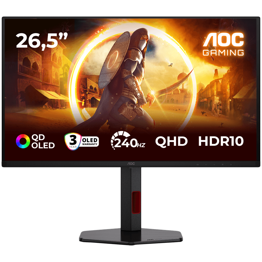 AOC монитор Q27G4ZDR, 27", QD - OLED, 2560x1440