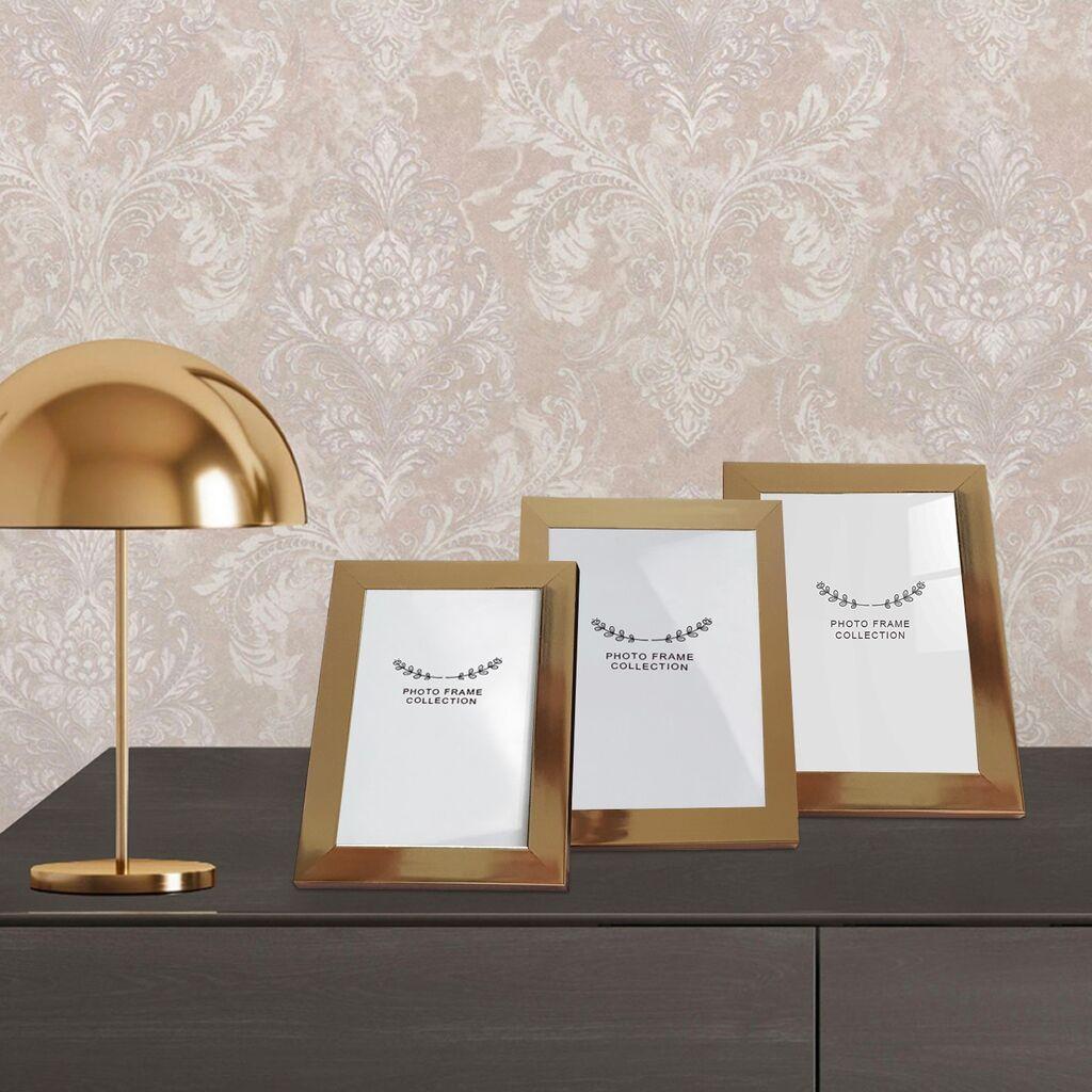 Комплет рамки за слики Aberto Design 3IAFC1024, 10x15cm, 13x18cm, 15x21cm, 3 парчиња, златни бои