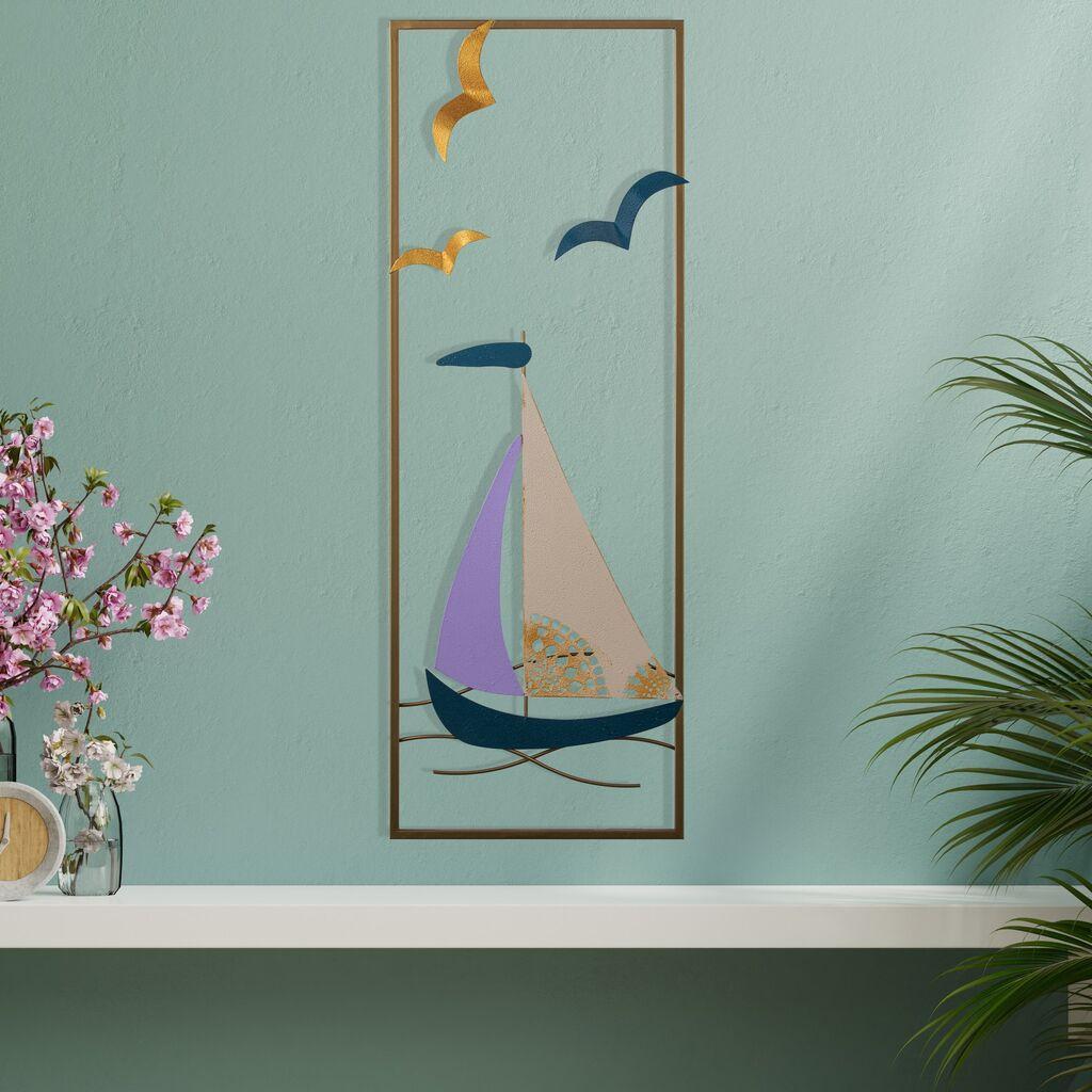 Wallity декорација за dzид 32x5x90 см, црна