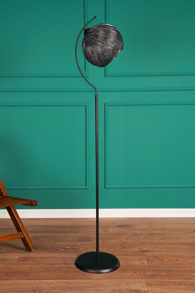 Подна ламба Opviq Povimento, 165 см, црна