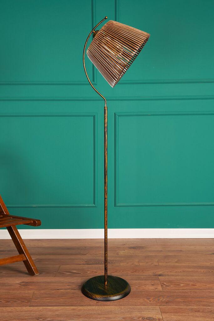 Конусна подна ламба Opviq, 165 см, бронзена