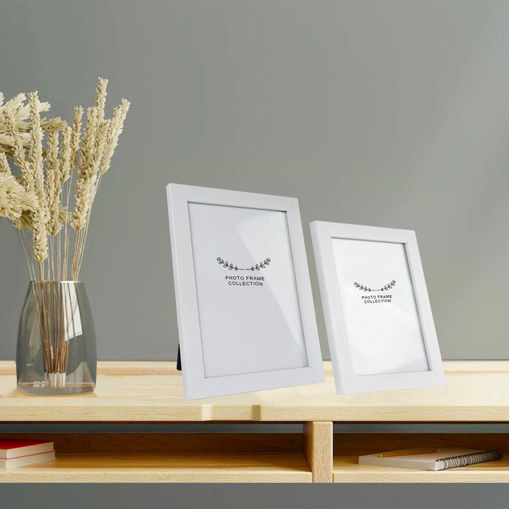 Комплет рамки за слики Aberto Design 2BFC1008_1318-1521, 13x18cm, 15x21cm, 2 парчиња, бели