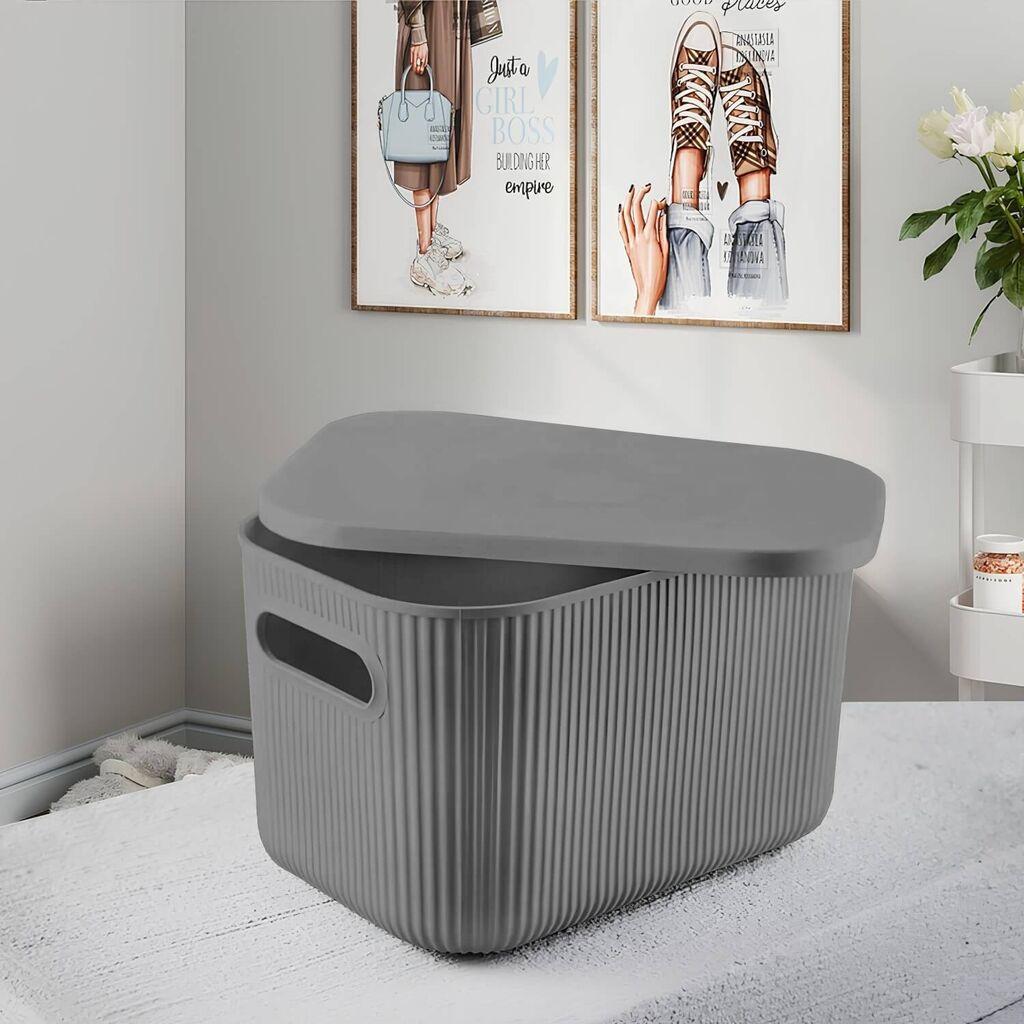 Организатор за маса Aberto Design ORG-2026, 18x25x16 см, Антрацит