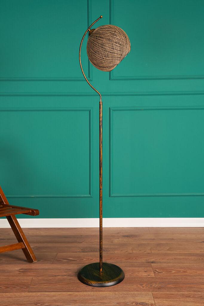 Подна ламба Opviq Povimento, 165 см, 30x30 см, E27, Бронза