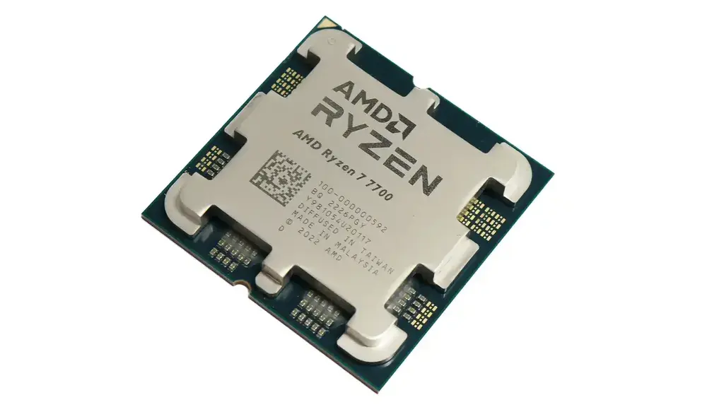 AMD процесор Ryzen 7 7700, 8 јадра, 3.8 GHz