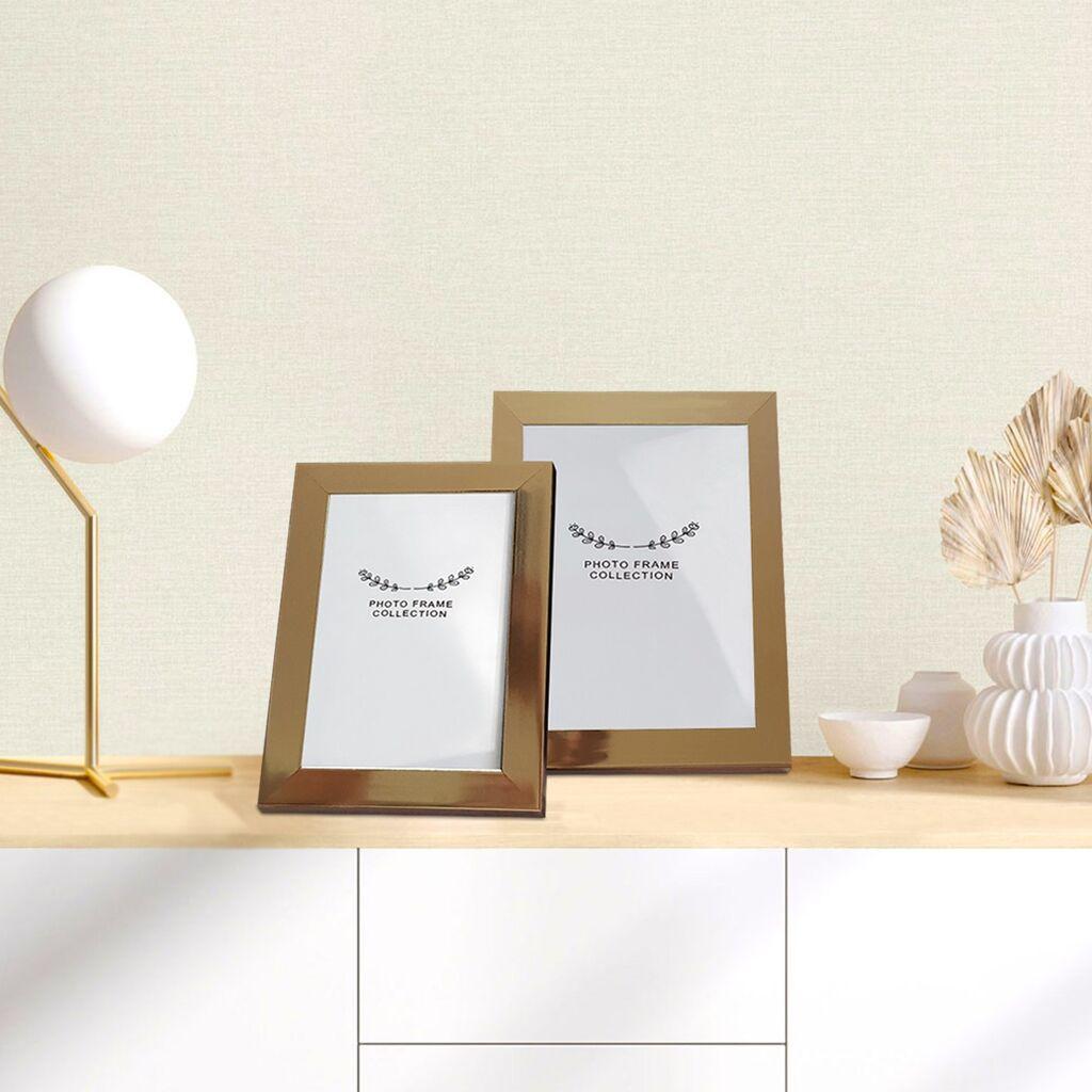 Комплет рамки за слики Aberto Design 2IAFC1023_1318-1521, 13x18cm, 15x21cm, 2 парчиња, златни бои